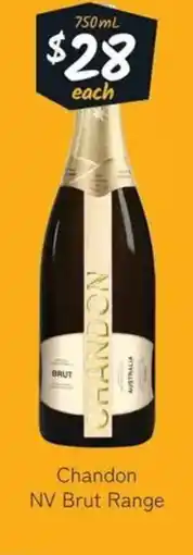 Cellarbrations Chandon nv brut range offer
