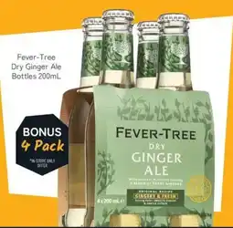 Cellarbrations Fever Tree Dry Ginger Ale Bottles offer