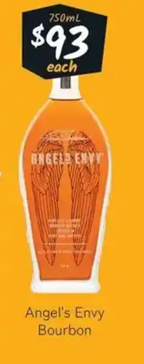 Cellarbrations Angels Envy Bourbon offer