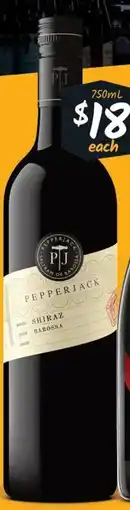 Cellarbrations Pepperjack Range offer