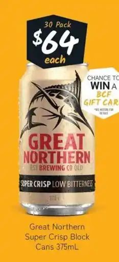 Cellarbrations Great Northern Super Crisp Block Cans offer