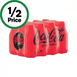 Woolworths Coca-Cola Classic, Zero Sugar or Diet Soft Drink Varieties offer
