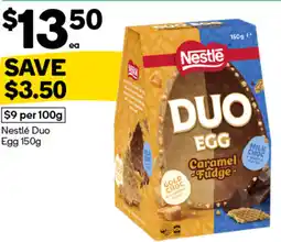 Woolworths Nestlé Duo Egg offer