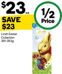 Woolworths Lindt Easter Collection offer