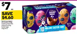 Woolworths Cadbury Dairy Milk Hollow Hunting Easter Eggs offer