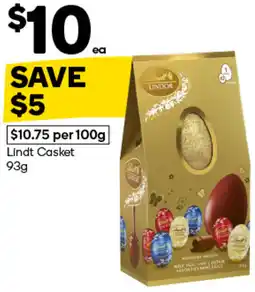 Woolworths Lindt Casket offer