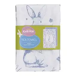 Woolworths Easter Tea Towel – Assorted offer