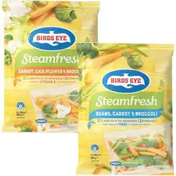 Woolworths Birds Eye Steamfresh Vegetables – From the Freezer offer