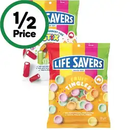 Woolworths Life Savers offer