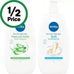 Woolworths Nivea Shower Cream offer