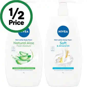 Woolworths Nivea Shower Cream offer