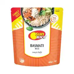 Woolworths SunRice Family Pack Microwave Rice offer