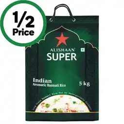 Woolworths Alishaan Basmati Rice offer