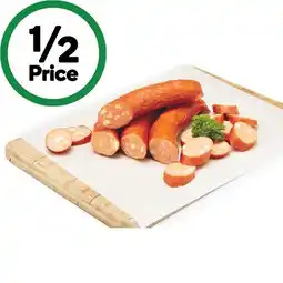 Woolworths D’Orsogna Chorizo offer