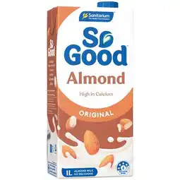 Woolworths So Good Almond Milk offer