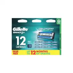 Woolworths Gillette Mach 3+ Razor Blades offer