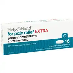 Woolworths Help@Hand For Pain Relief EXTRA 500mg Tablets† offer