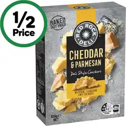 Woolworths Red Rock Deli Crackers offer