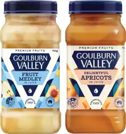 IGA Goulburn Valley Fruit in Juice Selected Varieties offer