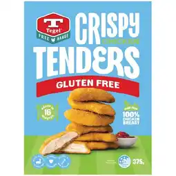 Woolworths Tegel Free Range Gluten Free Crispy Chicken Tenders – From the Freezer offer