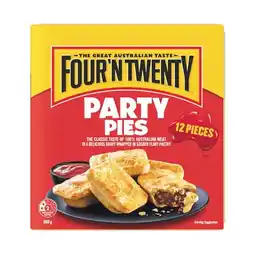 Woolworths Four’N Twenty Party Pies offer