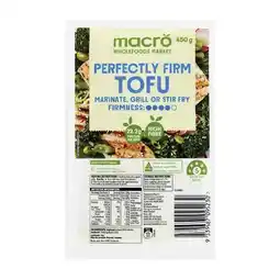 Woolworths Macro Firm Tofu – From the Fridge offer
