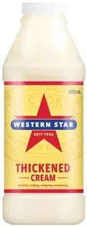 IGA Western Star Thickened Cream offer