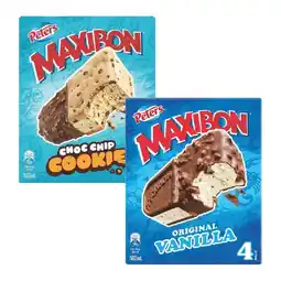 Woolworths Peters Maxibon offer