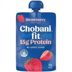Woolworths Chobani Fit High Protein Yogurt Pouch – From the Fridge offer