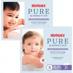 Woolworths Huggies Pure & Sensitive Nappy Pants-54 offer