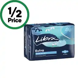 Woolworths Libra Extra Pads-14 offer