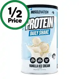 Woolworths Muscle Nation Daily Shake Protein Powder† offer