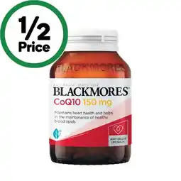 Woolworths Blackmores CoQ10 150mg Capsules offer