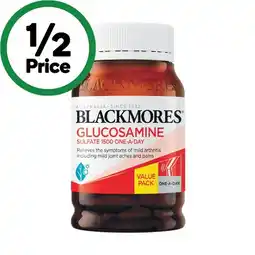 Woolworths Blackmores Glucosamine 1500mg Tablets offer