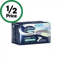 Woolworths Libra Proskin Double 2-in-1 Liners offer