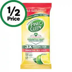 Woolworths Pine O Cleen Disinfectant Wipes offer