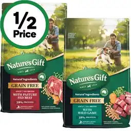 Woolworths Nature’s Gift Grain Free Dry Dog Food offer