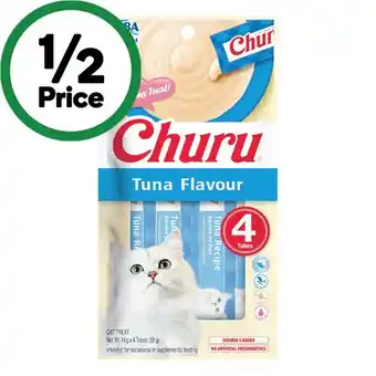 Woolworths Churu Puree Cat Treats offer