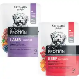 Woolworths Ultimates Single Protein Wet Dog Food offer
