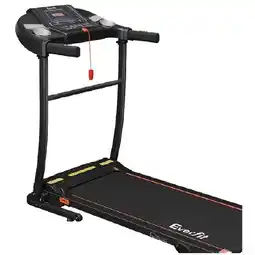 Woolworths Everfit 40cm Belt Incline Treadmill 3 in 1 Foldable Running Machine Pulse Sensor Home Gym offer