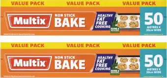Coles Multix Non-Stick Baking Paper 50 Metres offer