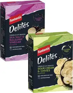 Coles Fantastic Delites Rice Snacks offer