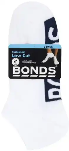 Coles Bonds Men's Logo Lowcut Sock offer
