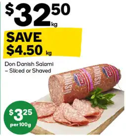 Woolworths Primo Danish Salami offer