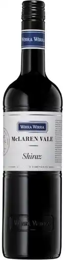 Coles Wirra Wirra McLaren Vale Vineyards Shiraz offer