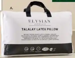 Harris Scarfe ELYSIAN Talalay Latex Pillow Standard or Contour offer