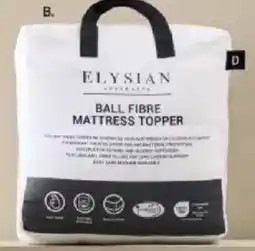 Harris Scarfe Ball Fibre Mattress Topper QB offer