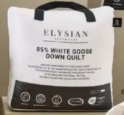 Harris Scarfe 85% Goose Down & 15% Feather Quilt QB offer