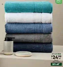 Harris Scarfe Haven Towel Collection Bath Towel offer