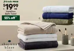 Harris Scarfe SHAYNNA BLAZE Hamilton Towel Collection Bath Towel offer